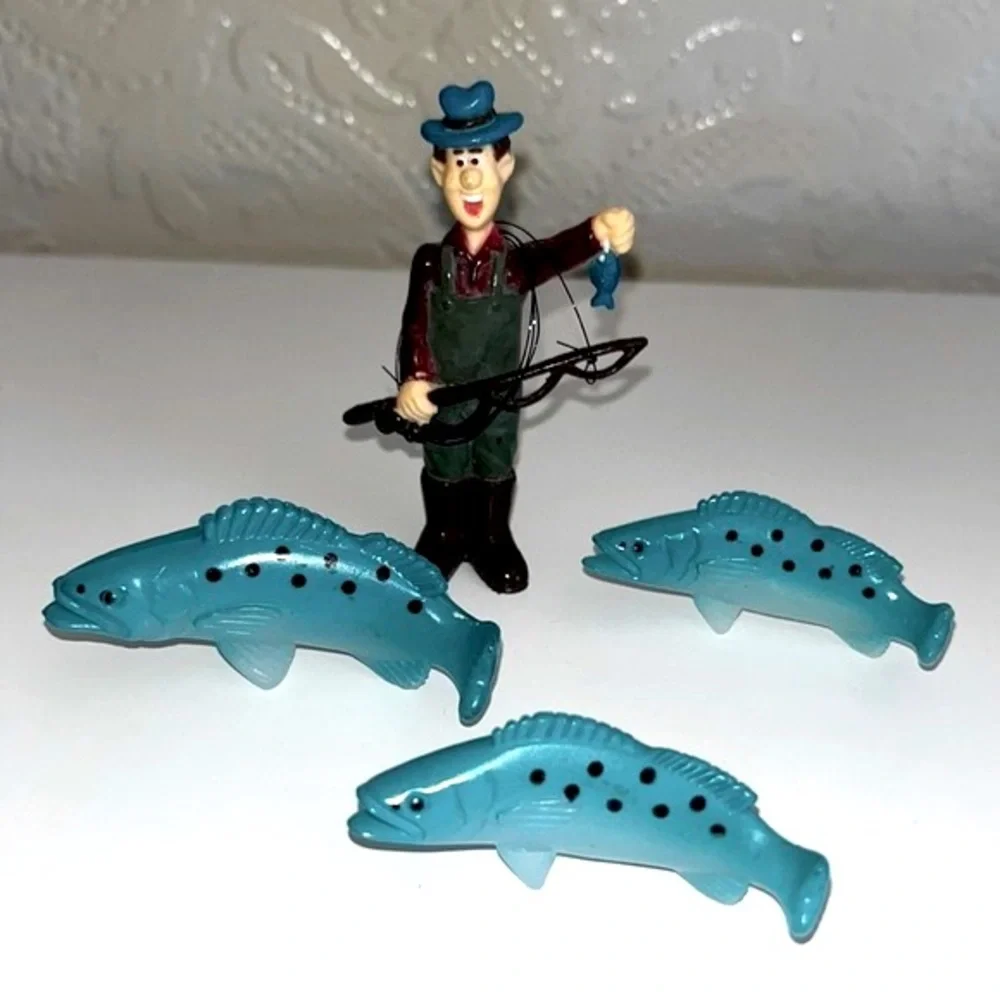 Fisherman cake topper 1995